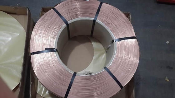 2200mpa high strength Auto Coated Hose Wire / 1.83mm copper clad Tyre Wires