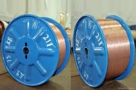 Φ0.8mm bedekte het Brons Pareldraad met een laag