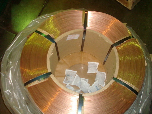 De Pareldraad van de koolstofkoper Met een laag bedekte Band Met grote trekspanning voor Vliegtuigen Φ 1.83mm